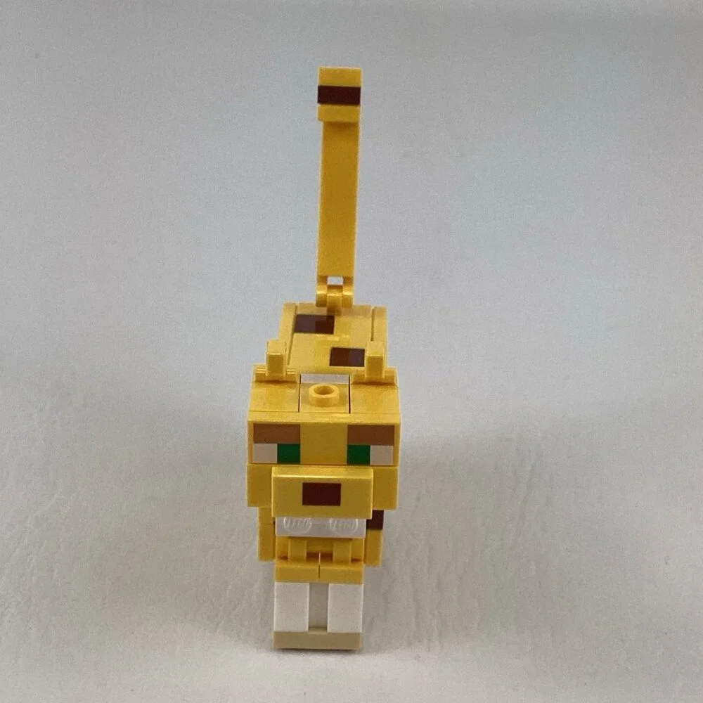 Lego Minecraft BigFig Ocelot Figure Buildable Movable Video Game Set 21156